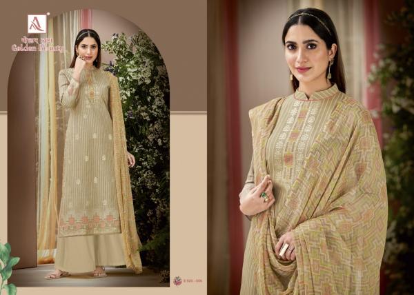 Alok Golden Beauty Fancy Cotton Dress Materials